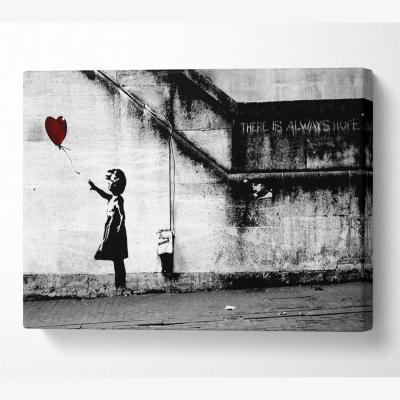 The Range Red Heart Balloon Girl - Yellow / 66cm