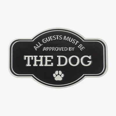 The Range The Dog Sign - Black