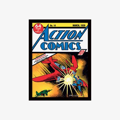 The Range Superman (Action Comics No.10) Framed Print