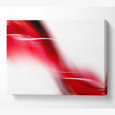 The Range Red Rapid Canvas Print Wall Art - Yellow / 50.8cm