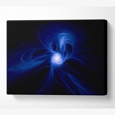 The Range Creation Of A Star Canvas Print Wall Art - Yellow / 81.28cm