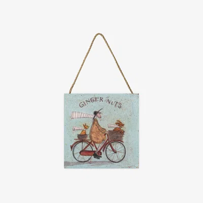 The Range Sam Toft (Ginger Nuts) Wooden Block - White