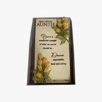 The Range Special Auntie Timeless Words Plaque - Multi