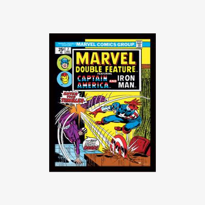 The Range Marvel Comics (Enter The Tumbler) Framed Print