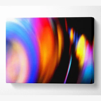 The Range Magic Roundabout Canvas Print Wall Art - Yellow / 81.28cm