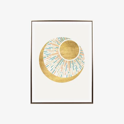 The Range Vibrant Celestial Foiled Canvas