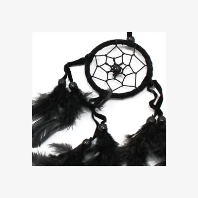 The Range Small Handcrafted Bali Dreamcatcher - Black, White  Red, Good Luck - Multi