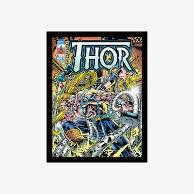 The Range Marvel Comics (Thor Tentacles) Framed Print