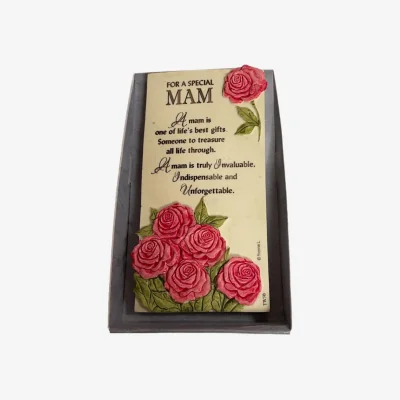 The Range For A Special Mam Timeless Words Plaque - Multi