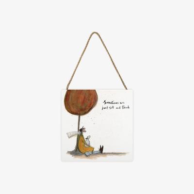 The Range Sam Toft (Sometimes We Just Sit And Think) Wooden - White