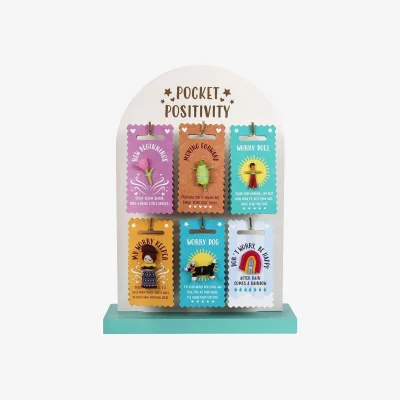 The Range Something Different Positivity Worry Doll (Pack of 24) - Multicoloured