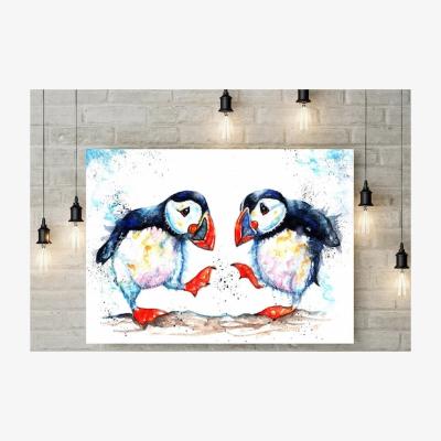 The Range Shall We Dance Canvas Wall Art - Blue / 20cm