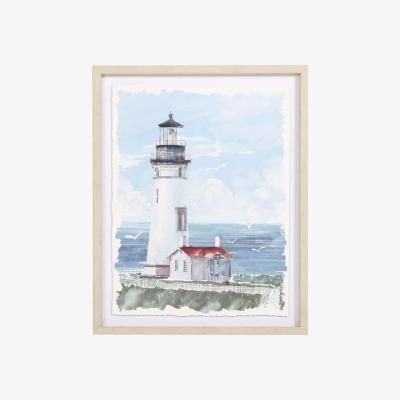 The Range Lighthouse View Framed Art