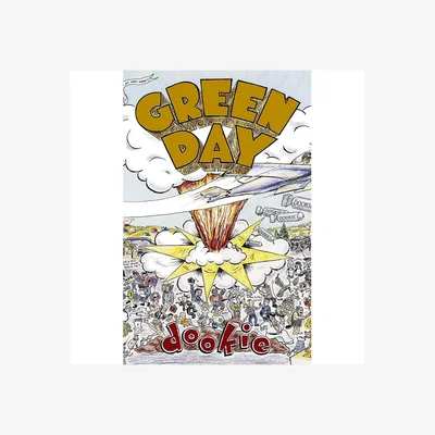 The Range Green Day Dookie Textile Poster - Multicoloured