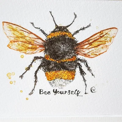The Range Bee Yourself A4 Print
