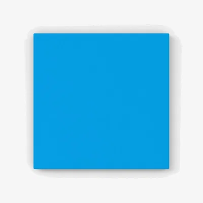 The Range Electric Blue HD Metal Print - Blue / 30cm