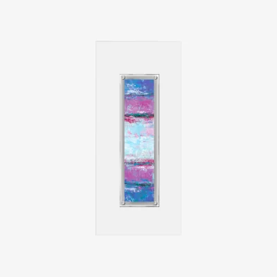 The Range Abstract Blue 2 Framed Wall Art - Assorted