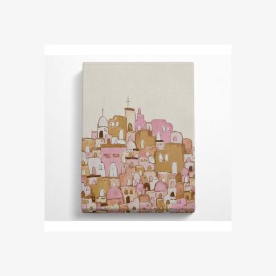 The Range City To The Chapel Canvas Print - Black / 81.28cm
