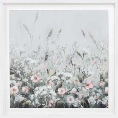 The Range Flower Field Framed Wall Art