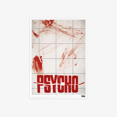 The Range Alfred Hitchcock Psycho Limited Edition Art Print - Multi