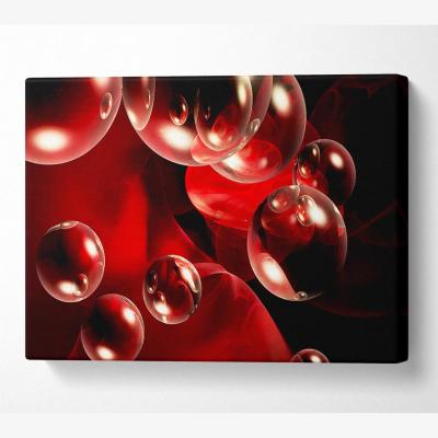 The Range Malteser Delight Canvas Print Wall Art - Yellow / 50.8cm