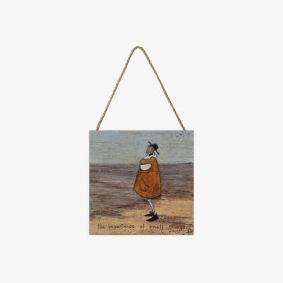 The Range Sam Toft (The Importance Of Small Things) Wooden Block - White