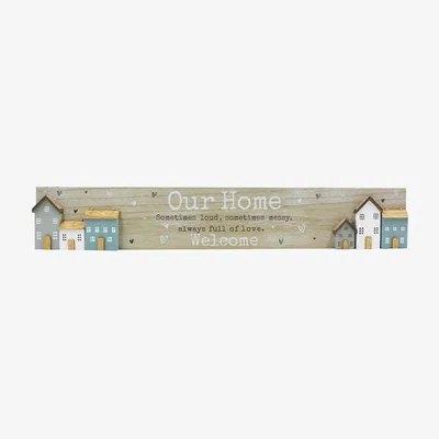 The Range Our Home Wooden Plaque