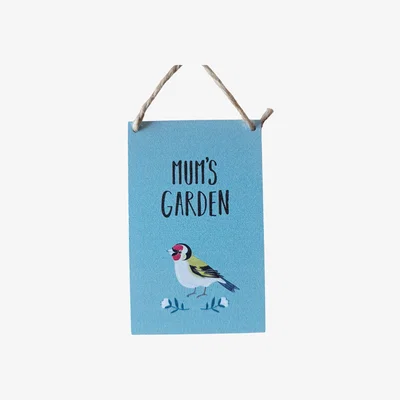 The Range Mini British Garden Bird Signs - Mums Garden