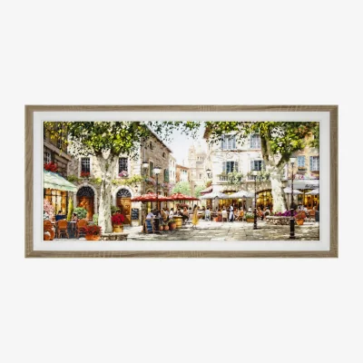 The Range Macneil Sunlight Courtyard Framed Art