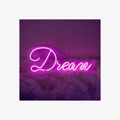 The Range Dream Neon Wall Sign - Pink