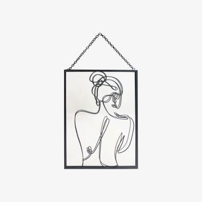 The Range Nude Figure Mirrored Wall Art