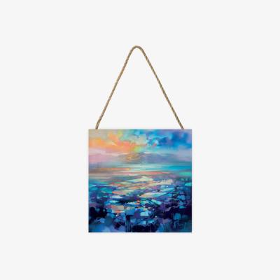 The Range Scott Naismith (Hebridean Resonance 2) Wooden Block - White