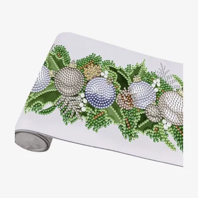 The Range Silver Baubles Window Sticker Diamond Painting Kit – Diamond Art for Adults