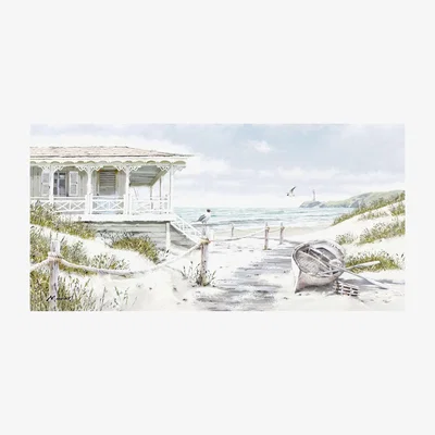 The Range Richard Macneil Beach View Canvas