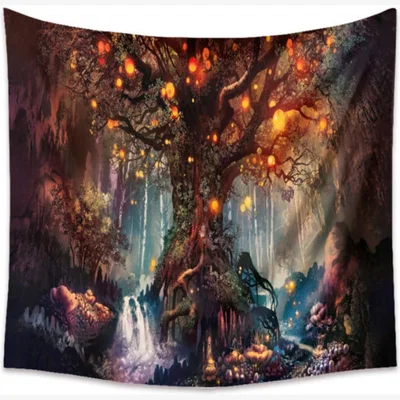 The Range Bohemian Hanging Tree Tapestry - Multi