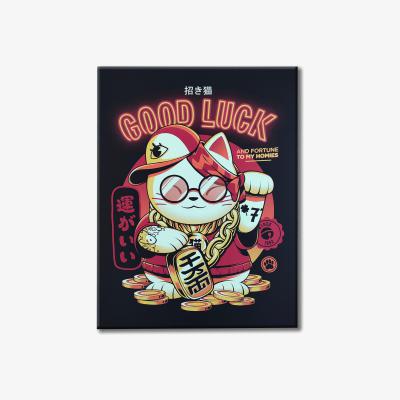 The Range Ilustrata Lucky Cat Canvas