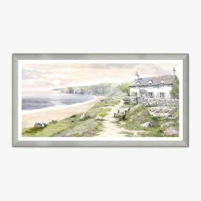 The Range Macneil Coastal Haven Framed Art - Neutral
