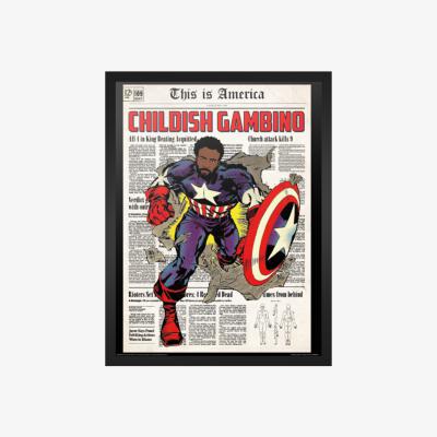 The Range Dangerous MCs Childish Gambino - Black