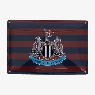 The Range Newcastle United FC Retro Sign - Maroon/Blue/Grey