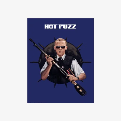 The Range Hot Fuzz Limited Edition Art Print - Multi