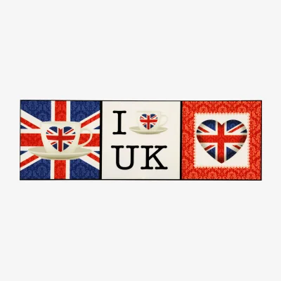 The Range I Love UK Wall Art - Assorted