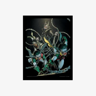 The Range Batman The Batman Who Laughs Framed Print