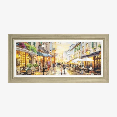 The Range Macneil Night Time Cafe Framed Art