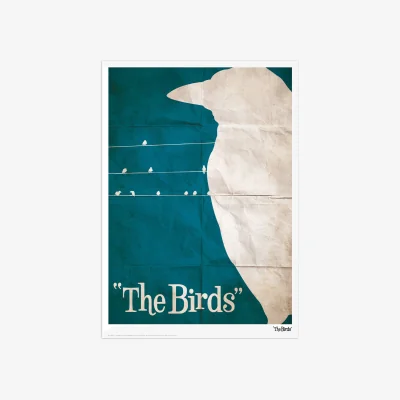 The Range Alfred Hitchcock The Birds Limited Edition Art Print - Multi