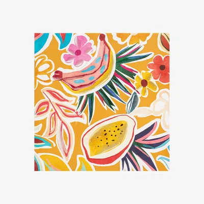 The Range Zesty Fruits Pearlescent Gel Canvas