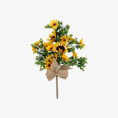 The Range Sunflower Swag with Bow