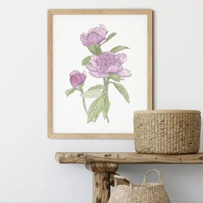The Range Peony - The Westgate Collection Print