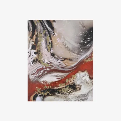 The Range Mercury Rising Hand Painted Canvas