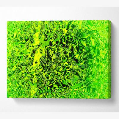 The Range Lime Fizz Canvas Print Wall Art - Yellow / 81.28cm