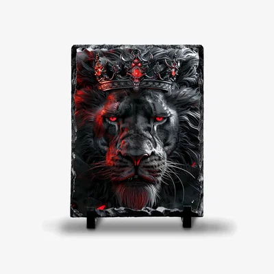 The Range Lion Crown Photo Rock Slate - Slate